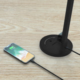 Modern LED Desk Lamp with Touch Controls & USB Charge Port by Viribright